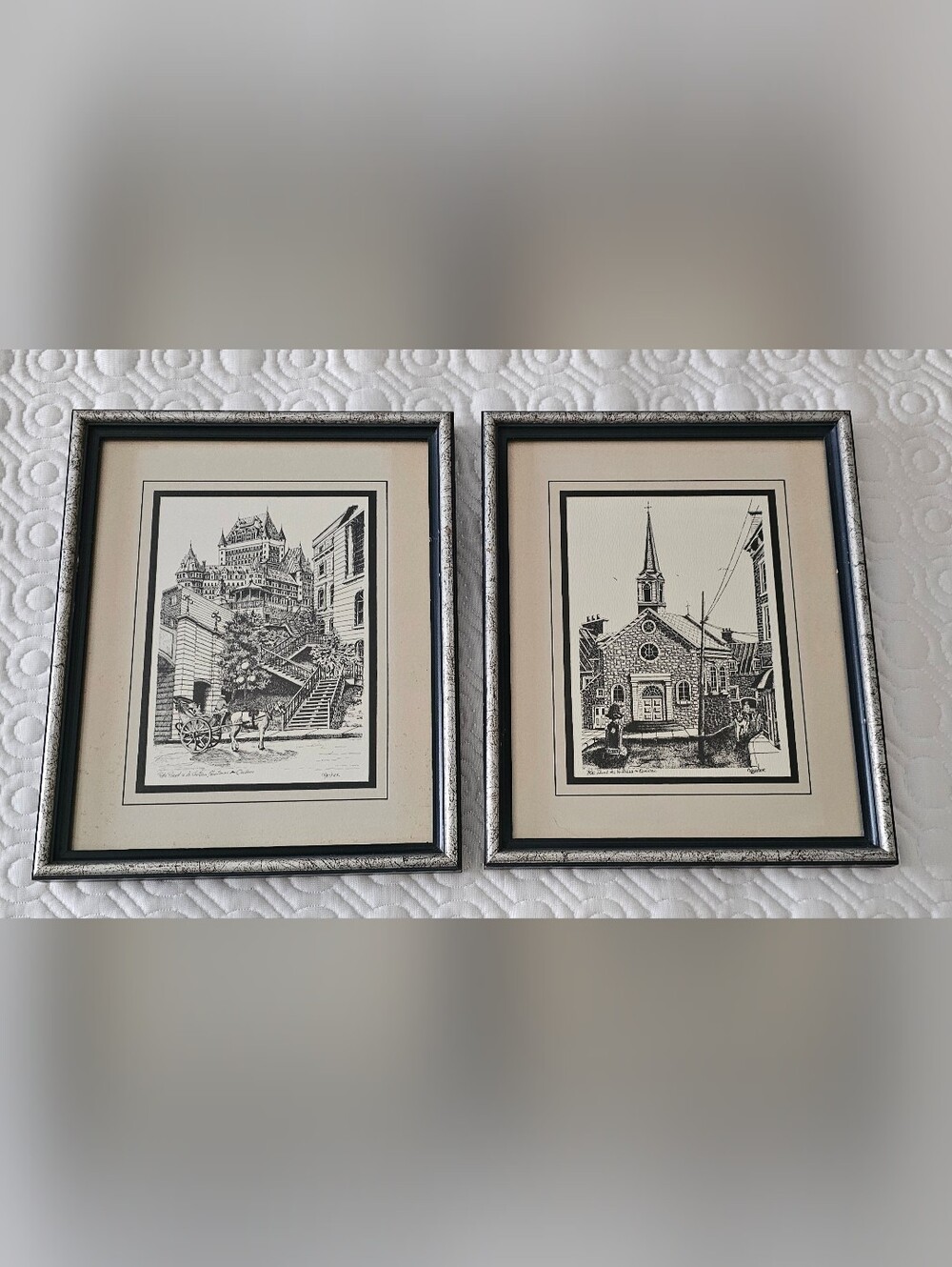 Vintage Quebec City Art